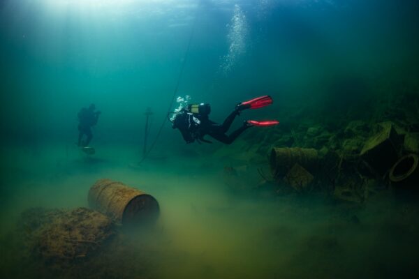 Diving in the Prison Area with Rental Equipment